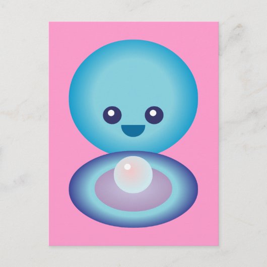 かわいいハッピーカム ポストカード (正面)