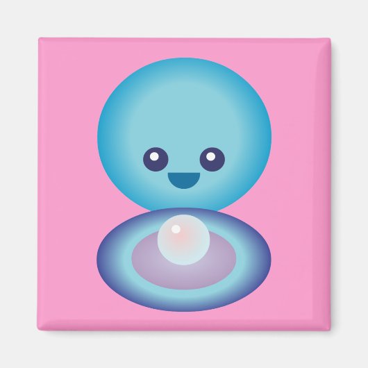 かわいいハッピーカム マグネット (正面)