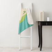 かわいいハッピーカリフラワー野菜の漫画 シェルパブランケット (インサイチュ)