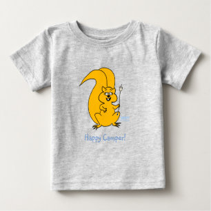 かわいいハッピーカンパーリス夏のベビーTシャツ ベビーTシャツ