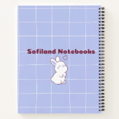 かわいいハッピーガール✨💜💗 ノートブック (裏面)