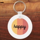 かわいいハッピーキーチェーン キーホルダー (正面)