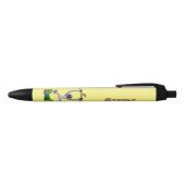 かわいいハッピーギボンエイプアニメイラストレーション 黒ボールペン (トップ)