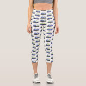 かわいいハッピークリームトラック漫画 カプリレギンス (正面)