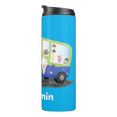 かわいいハッピークリームトラック漫画 タンブラー (回転右)