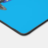 かわいいハッピークリームトラック漫画 デスクマット (コーナー)