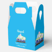 かわいいハッピークリームトラック漫画 フェイバーボックス (オープン)