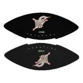 かわいいハッピーグライダー漫画イラストレーション アメリカンフットボール (パネル)