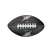 かわいいハッピーグライダー漫画イラストレーション アメリカンフットボール (正面)