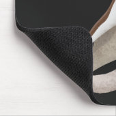 かわいいハッピーグライダー漫画イラストレーション マウスパッド (コーナー)