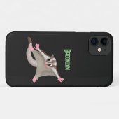 かわいいハッピーグライダー漫画イラストレーション Case-Mate iPhoneケース (裏面(横))