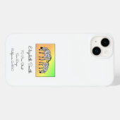 かわいいハッピーケニアゼブラスiPhone / iPadケース Case-Mate iPhoneケース (裏面 (横))