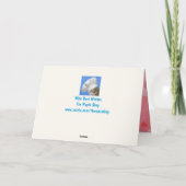 かわいいハッピーコルギバレンタインデー シーズンカード (裏面)