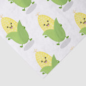 かわいいハッピーコーン漫画イラストレーション 薄葉紙 (詳細)