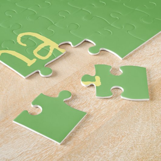 かわいいハッピーシェットランドポニー漫画イラストレーション ジグソーパズル (側面)