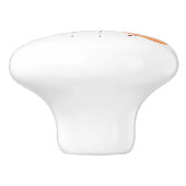 かわいいハッピージャンプ落花生の漫画イラストレーション セラミックノブ (側面)