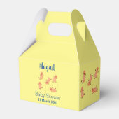 かわいいハッピージャンプ落花生の漫画イラストレーション フェイバーボックス (正面サイド)