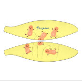 かわいいハッピージャンプ落花生の漫画イラストレーション ミニバスケットボール (パネル)