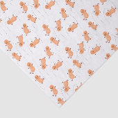 かわいいハッピージャンプ落花生の漫画イラストレーション 薄葉紙 (詳細)