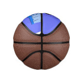 かわいいハッピージャンペンギン漫画イラストレーション ミニバスケットボール (右)