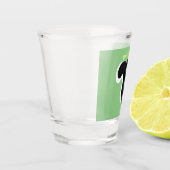 かわいいハッピースカンクアニメイラストレーション ショットグラス (左)