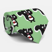 かわいいハッピースカンクアニメイラストレーション ネクタイ (ロール)