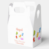 かわいいハッピーゼリービーンズ跳び漫画イラストレーション フェイバーボックス (オープン)