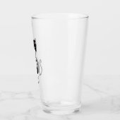 かわいいハッピータキシード猫 タンブラーグラス (左)