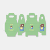 かわいいハッピーチョコレートキャンディバー漫画のキャラクター フェイバーボックス (折り畳みなし)