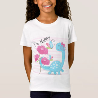 かわいいハッピーディーノ Tシャツ