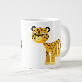かわいいハッピートカートチーズジャンボマグカップ ジャンボコーヒーマグカップ