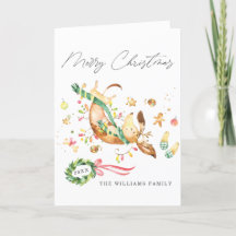 かわいいハッピードドッグダックスシュントのクリスマスライト