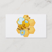かわいいハッピーハチミツ 名刺 (裏面)