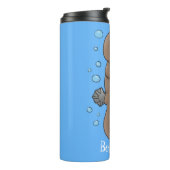 かわいいハッピーハッピーベビーのカートゥーイラストレーション タンブラー (回転左)