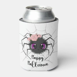 かわいいハッピーハローウィンスパイダークーラーボックス 缶クーラー