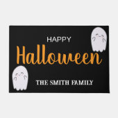 かわいいハッピーハローウィン ドアマット (正面)