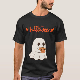 かわいいハッピーハローウィン Tシャツ