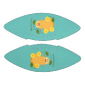 かわいいハッピーバターナットカボチャのグルドマンガ アメリカンフットボール (パネル)