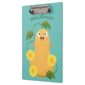 かわいいハッピーバターナットカボチャのグルドマンガ クリップボード (左)