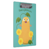 かわいいハッピーバターナットカボチャのグルドマンガ クリップボード (右)