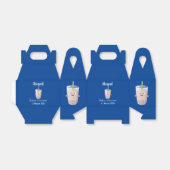 かわいいハッピーバブルティーボバ漫画のキャラクター フェイバーボックス (折り畳みなし)