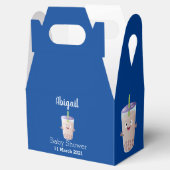 かわいいハッピーバブルティーボバ漫画のキャラクター フェイバーボックス (オープン)