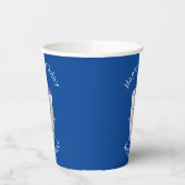 かわいいハッピーバブルティーボバ漫画のキャラクター 紙コップ (左)