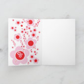 かわいいハッピーバースデーカード カード (内部)