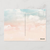 かわいいハッピーバースデーポストカード ポストカード (裏面)