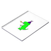 かわいいハッピーバースデー恐竜 ノートブック (左側)