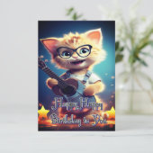 かわいいハッピーバースデー猫 (スタンド正面)