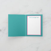 かわいいハッピーバースデー追加メッセージmermaid カード (内部)