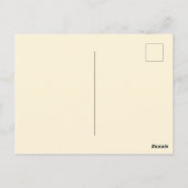 かわいいハッピーバースデー ポストカード (裏面)