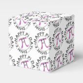 かわいいハッピーパイおもしろいデイ – Pi フェイバーボックス (正面サイド)